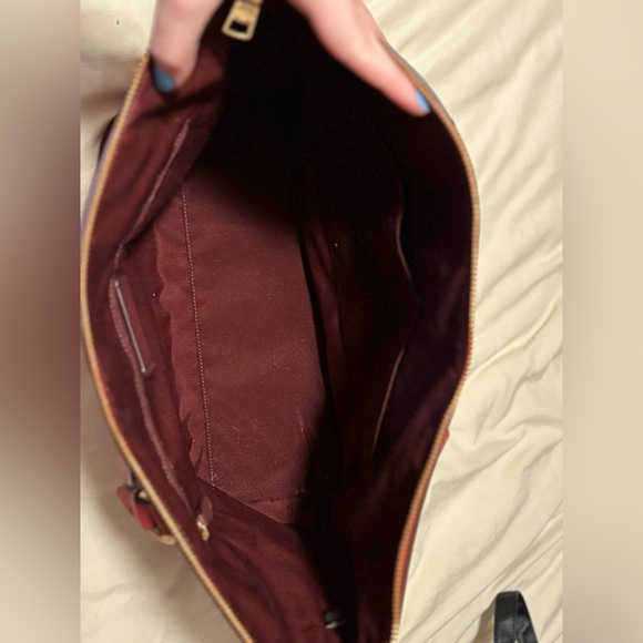 Coach Gallery Tote Red Apple Crossgrain
Leather with Goldtone Hardware - Picture 9 of 9